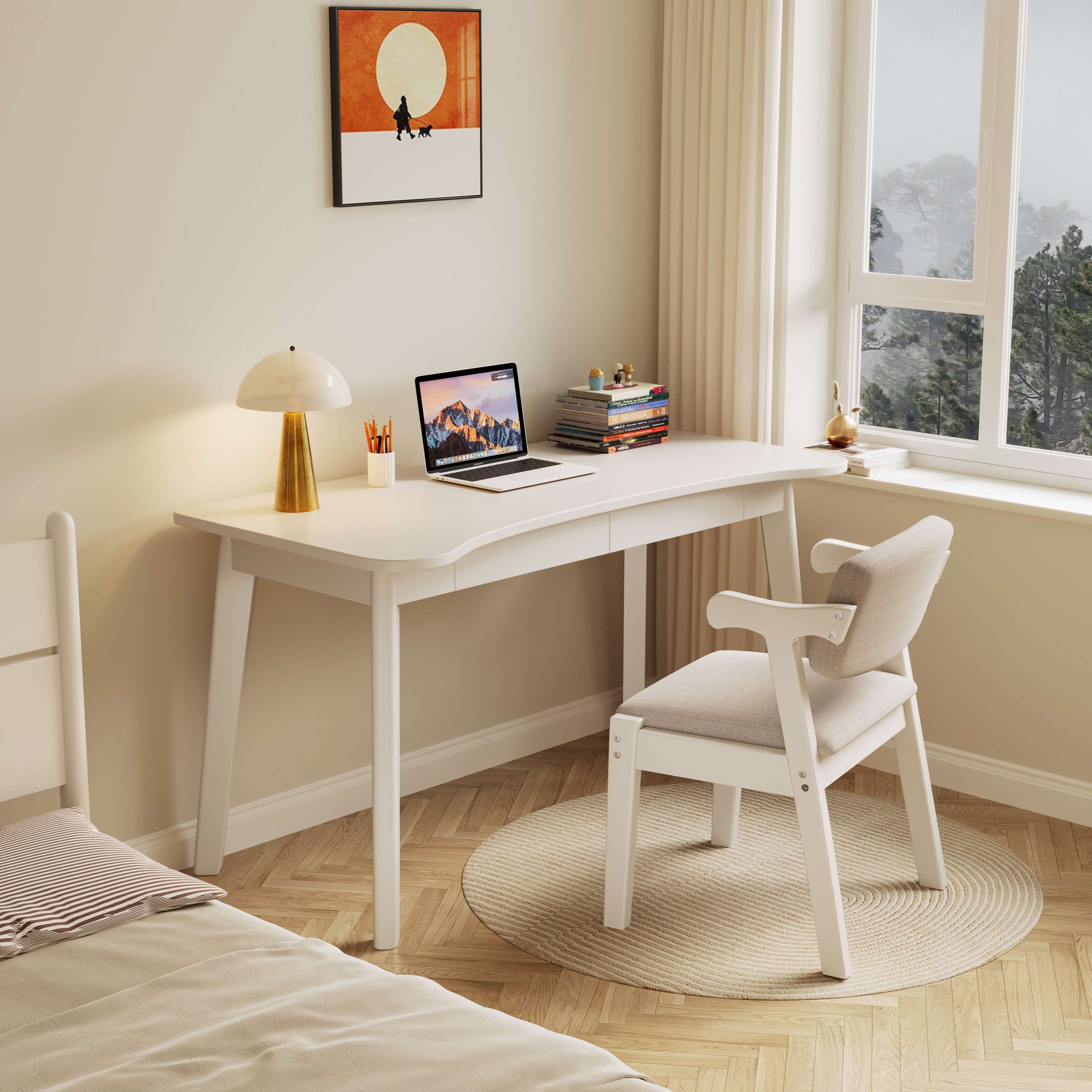 Draylen White Solid Wood Study Desk With Drawers Rubberwood Curved 0 8 draylen-white-solid-wood-study-desk-with-drawers-rubberwood-curved-0-8