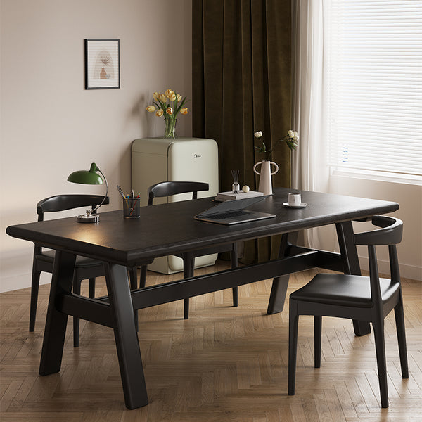 Nangle Minimalist Multi-Purpose Solid Timber Dining Table/Study Desk 180cm/200cm