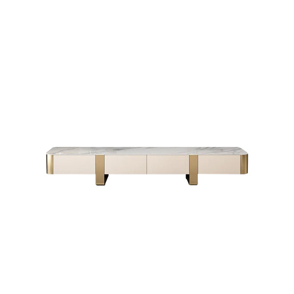 Berkley Ceramic Entertainment Unit/TV Stand/Ceramic top/ MDF shelves and cabinets