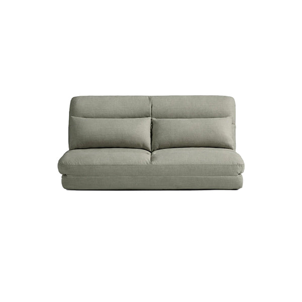 Grey Removable and Washable Upholstered Folding Lounge Sofa Bed/Foldable Single Sofabed