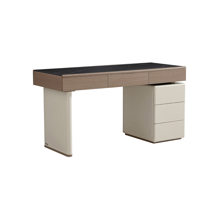 Diamond Shape Computer Table Jerome 120cm/140cm Office Desk/Computer Table Set With Drawer/Ceramic ...