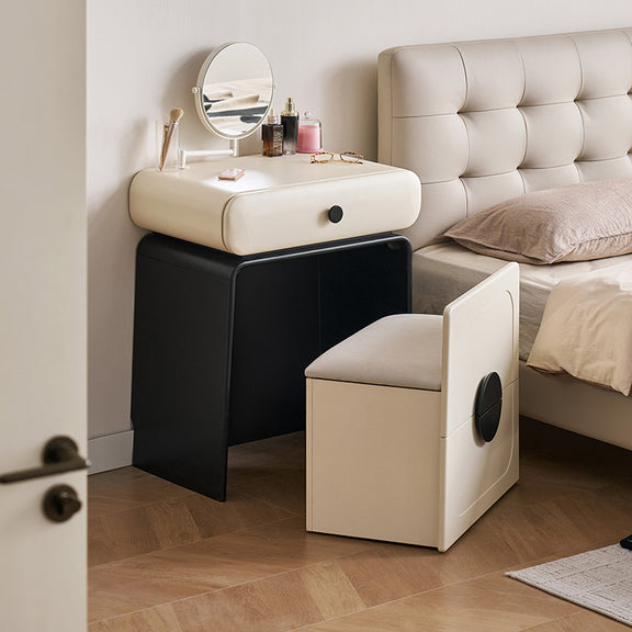 Irving 55cm/65cm Multifunctional Storage Integrated Vanity Table Dress ...
