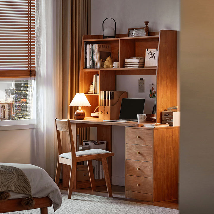 Brittany Single/Double Office Desk/Computer Table Set With Drawer/Chai ...