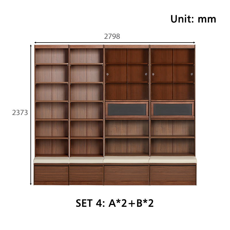 Ronald Bookcase Modular Display Shelf & Storage Multiple Size ...