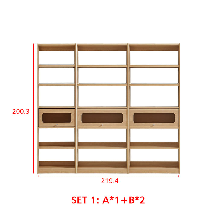 Edwin Bookcase Modular Display Shelf & Storage Multiple Size/Color ...