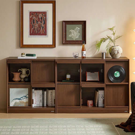 Jericho 80cm/120cm Flip-door Modular Storage Cabinet Display Shelf & S ...