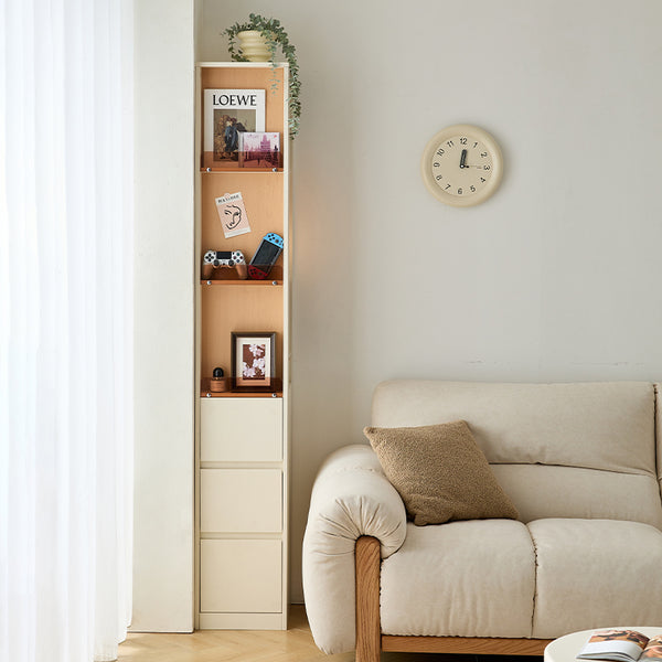 Diana 3-Tier Floor Bookcase Bookshelf/Storage Rack with Drawer