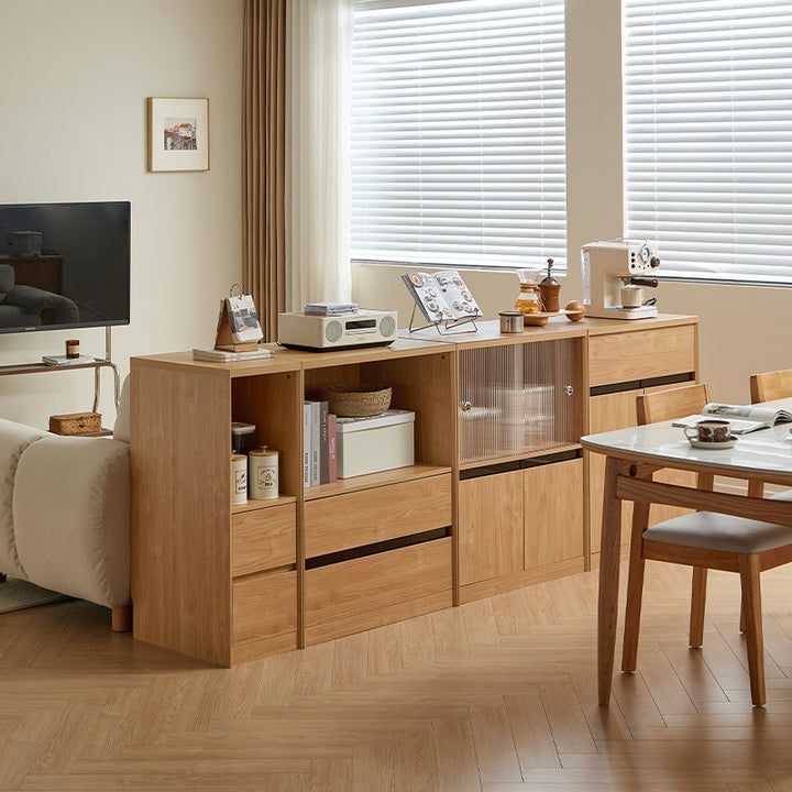 Margaret Floor-standing Modular Storage Cabinet Chest Set for Home ...