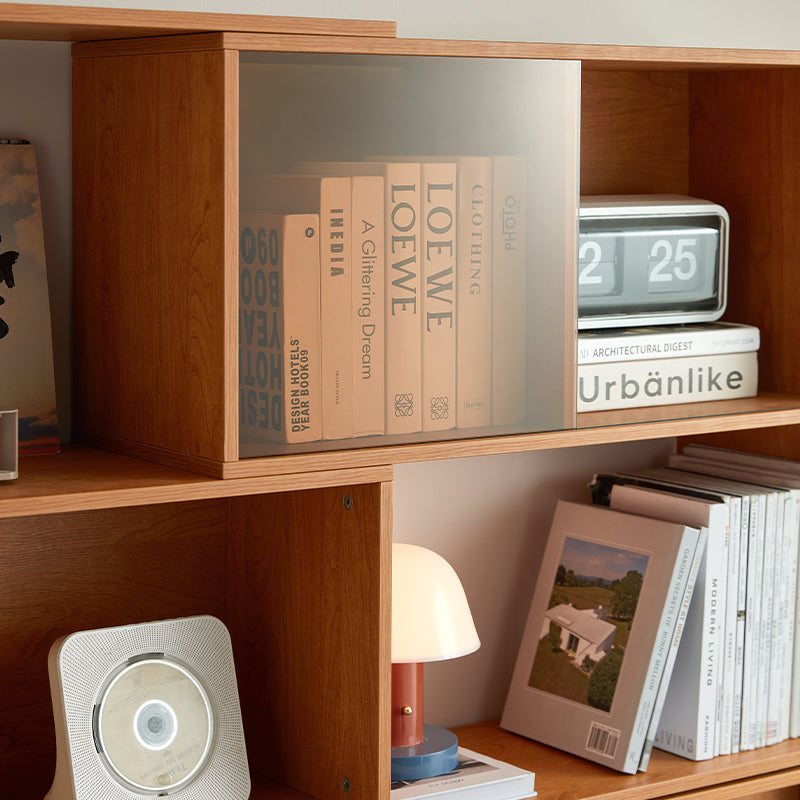 Callan Expandable Corner Bookcase Modular Display Shelf & Storage ...