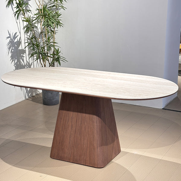 1.6m/1.8m Kitchen & Dining Room Table With Matte Sintered Stone