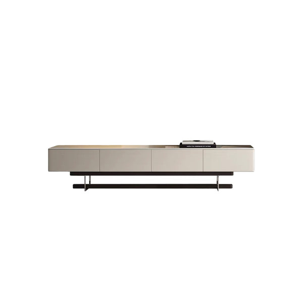 Zuella Stone-top Storage Entertainment Unit/TV Stand/TV Cabinet