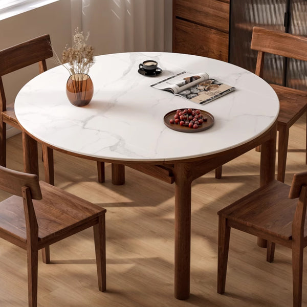 Timothy 1.5m FAS-Graded Solid Ash Wood Folding Large Slab Dining Table