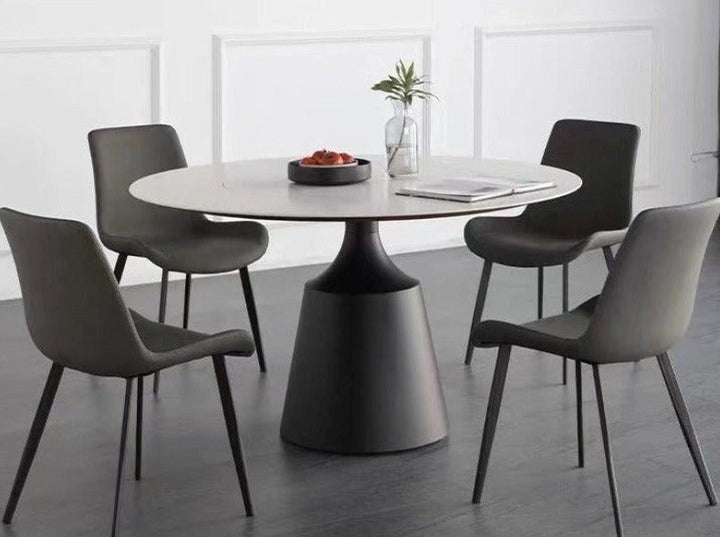 dining table with lazy susan