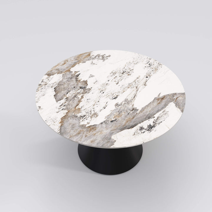 round ceramic dining table 