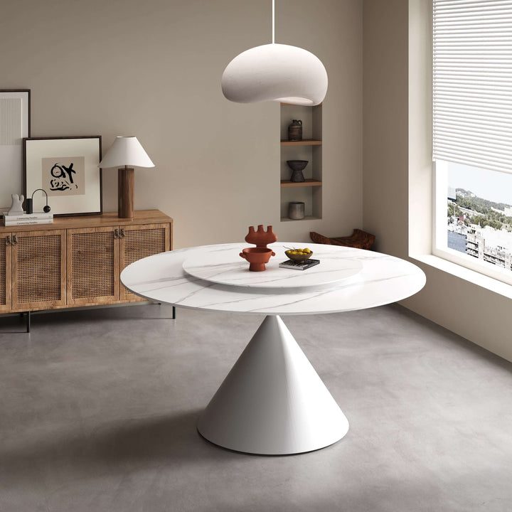 round dining table  