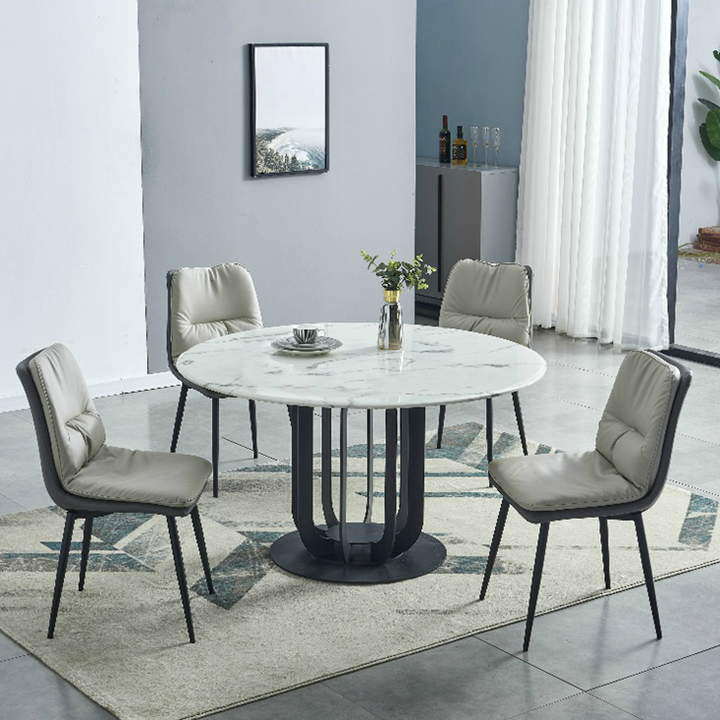 Marble Round Dining Table